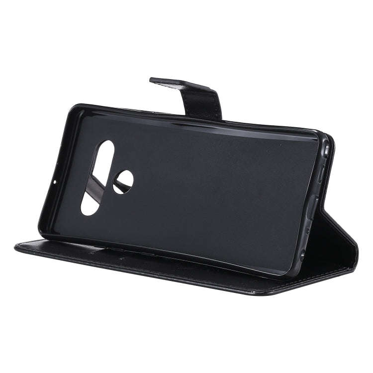 For LG Stylo 6 Tree & Cat Embossed Pattern Horizontal Flip Leather Case with Holder & Card Slots ...