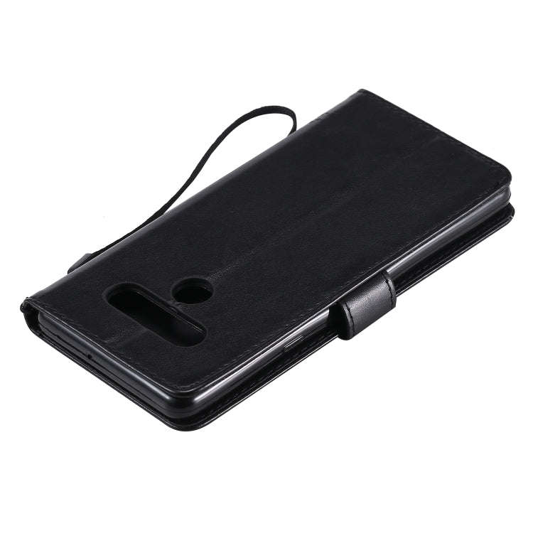 For LG Stylo 6 Tree & Cat Embossed Pattern Horizontal Flip Leather Case with Holder & Card Slots ...
