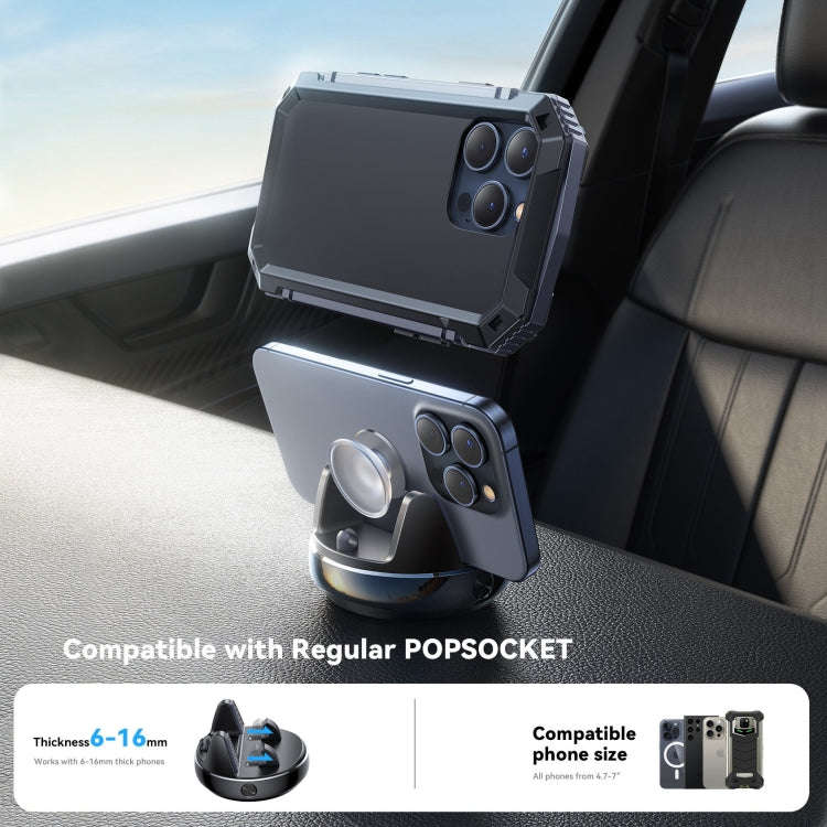 JOYROOM JR-ZS330 Dundun No.3 Vehicle Mounted Bracket Dashboard Car Phone Holder(Black)