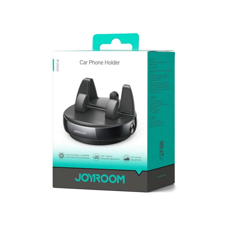 JOYROOM JR-ZS330 Dundun No.3 Vehicle Mounted Bracket Dashboard Car Phone Holder(Black)