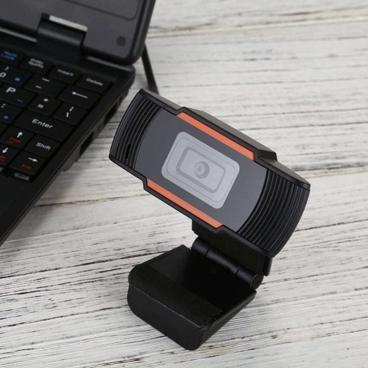 1080P 30fps HD Computer Camera Integrated Microphone USB Web Cam(Black)