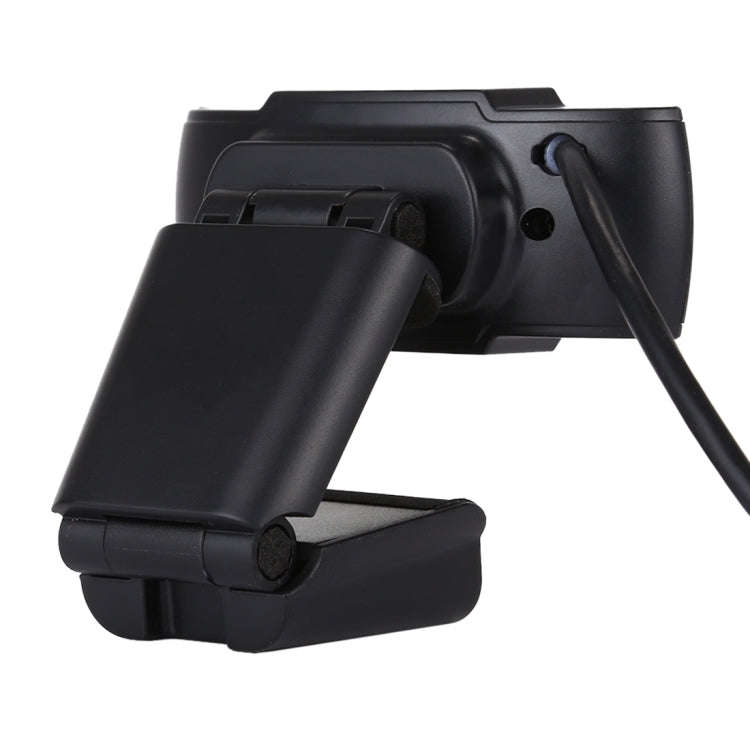 1080P 25fps HD Computer Camera Integrated Microphone USB Web Cam(Black)