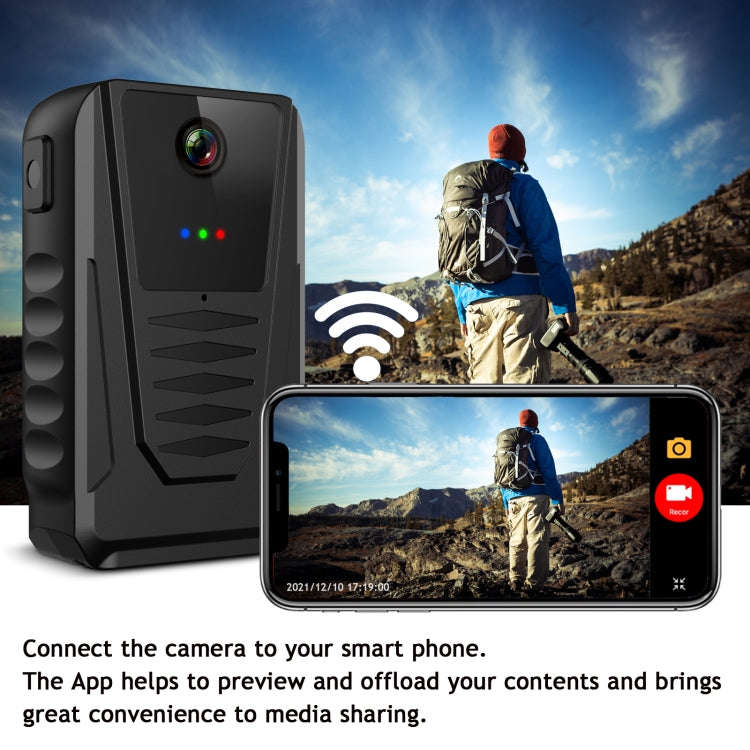 870B 1080P Portable Multifunctional Wearable Camera(Black)