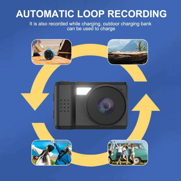 S5 0.96 inch HD Screen Mini Portable Camera(Black)