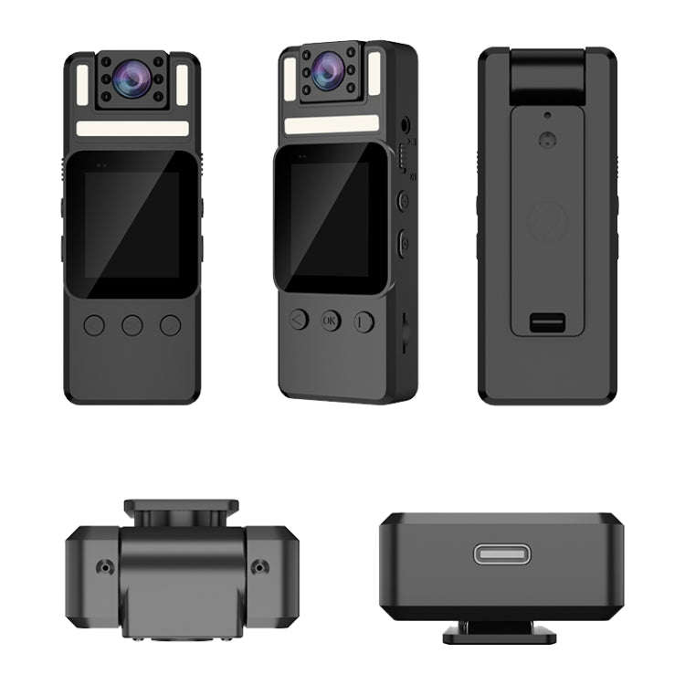 S6 1080P 1.54 inch IPS Screen Multi-function Video Recorder with Infrared Night Vision(Black)