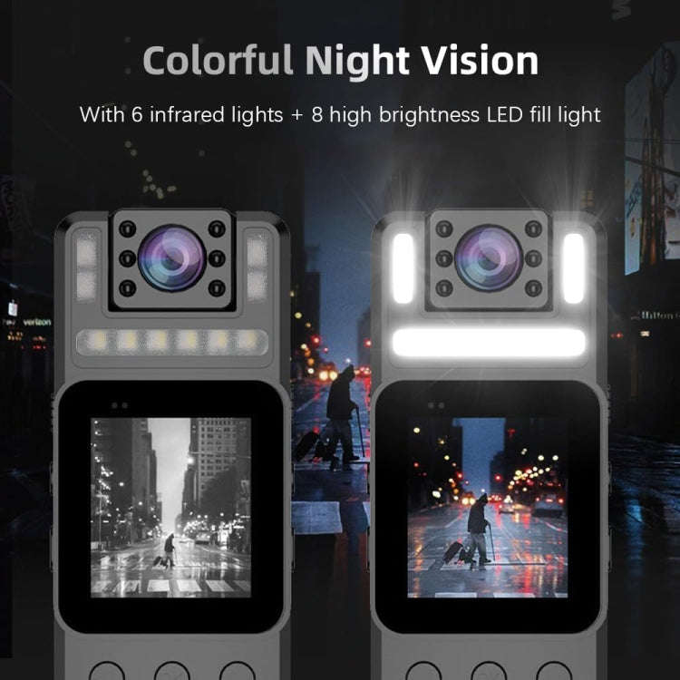 S6 1080P 1.54 inch IPS Screen Multi-function Video Recorder with Infrared Night Vision(Black)