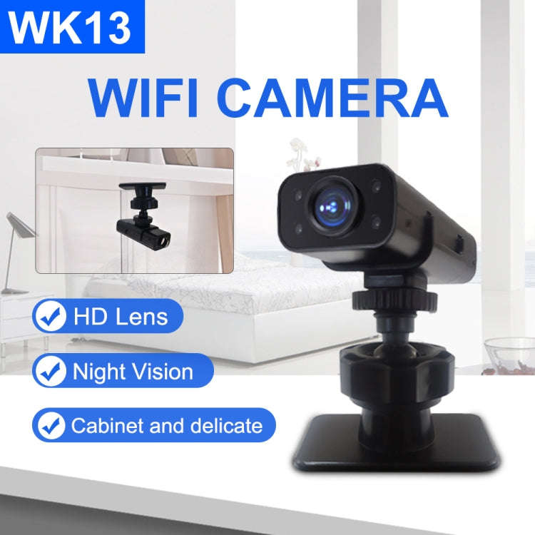 WK13 720P Smart Remote Wifi Camera Supports Infrared Night Vision(Black)