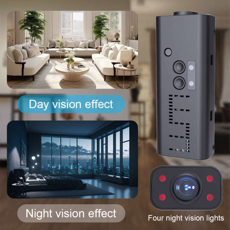 WK13 720P Smart Remote Wifi Camera Supports Infrared Night Vision(Black)