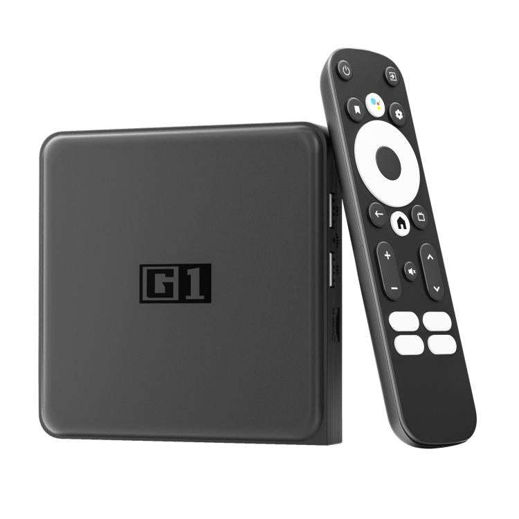 G1 Cortex-A55 Android 11 Quad-core CPU 4K HD Internet Set-top Box with Remote Control, 4GB+32GB(A...