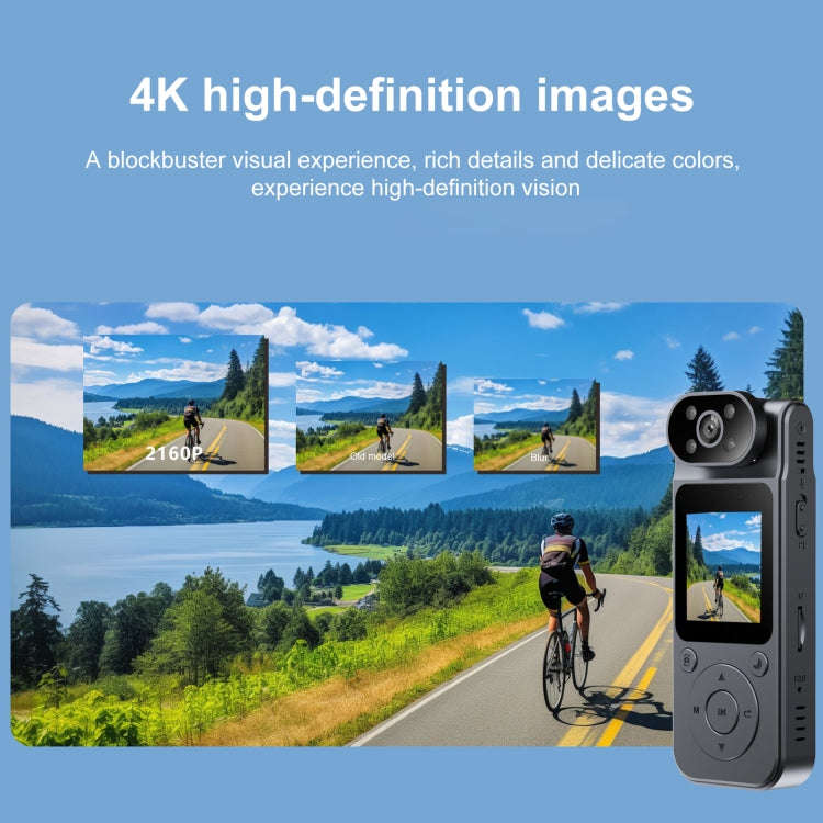 L19 180 Degree Rotation 4K High-definition Travel Recorder, Ordinary