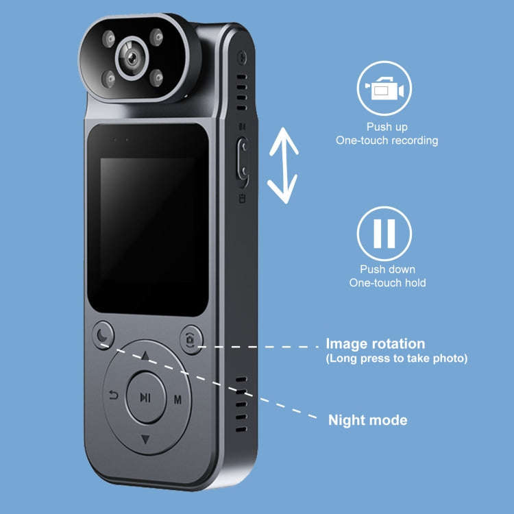 L19 180 Degree Rotation 4K High-definition Travel Recorder, Ordinary