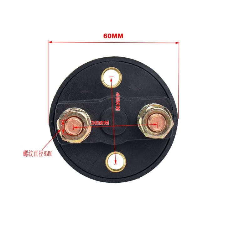 200A Car Battery Selector Isolator Disconnect Rotary Switch Cut