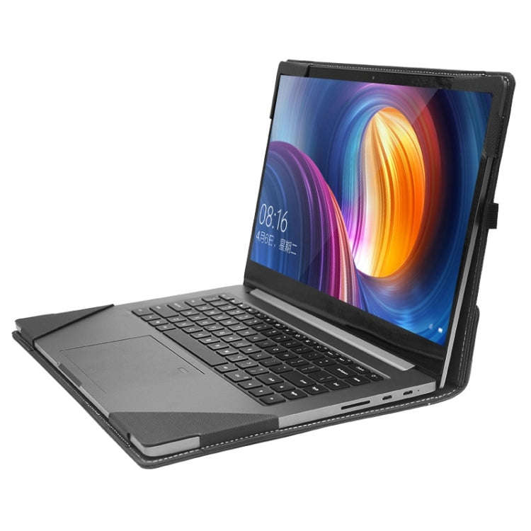 For Xiaomi Pro 15.6 2020 Laptop Anti-Drop Leather Protective Case(Grey)