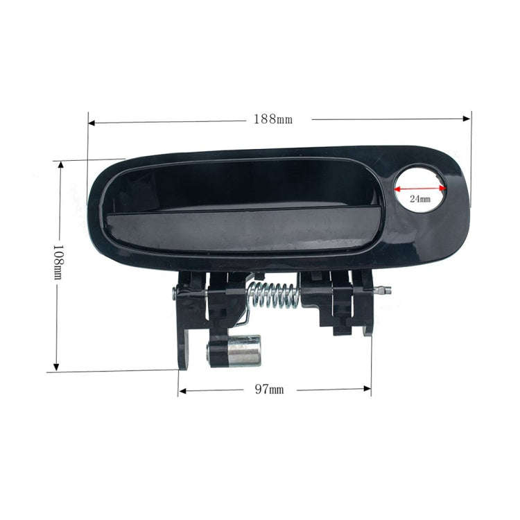 Car Right Front Door Outside Handle 69210-02030 for Toyota Corolla 1998-2002