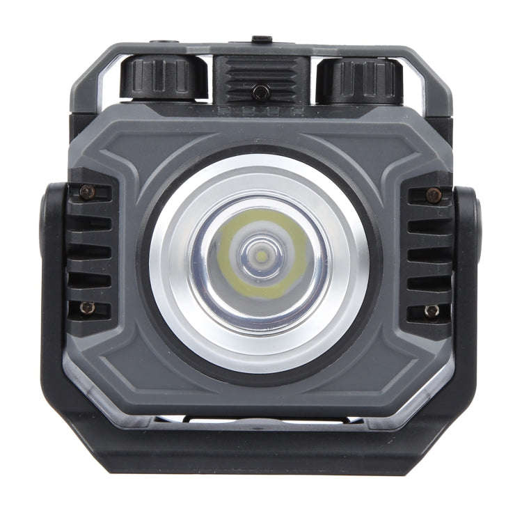 KXK-786 Multifunctional Floodlight Spotlight Outdoor Portable Working Light(Grey Black)