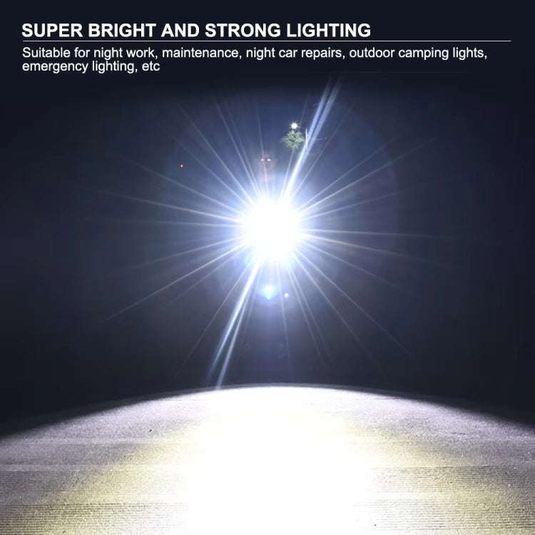 KXK-786 Multifunctional Floodlight Spotlight Outdoor Portable Working Light(Grey Black)