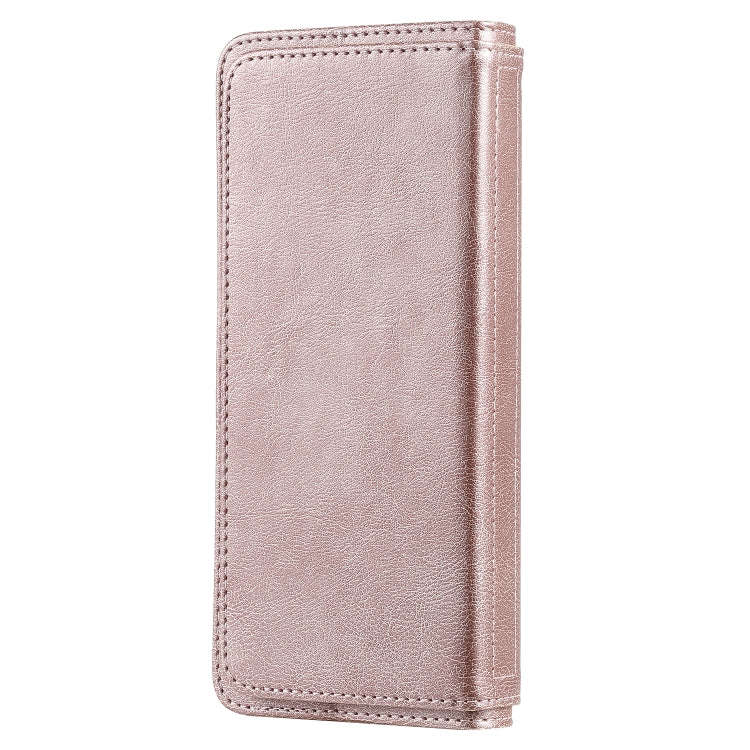 For Sony Xpeira 1 II Multifunctional Magnetic Copper Buckle Horizontal Flip Solid Color Leather C...
