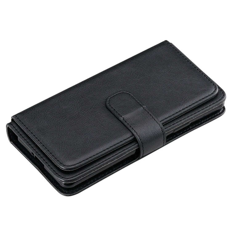 For Sony Xpeira 10 II Multifunctional Magnetic Copper Buckle Horizontal Flip Solid Color Leather ...