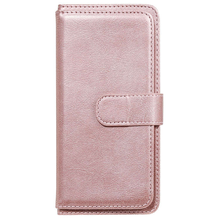 For Sony Xpeira 10 II Multifunctional Magnetic Copper Buckle Horizontal Flip Solid Color Leather ...