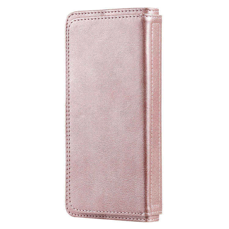 For Sony Xpeira 5 Multifunctional Magnetic Copper Buckle Horizontal Flip Solid Color Leather Case...
