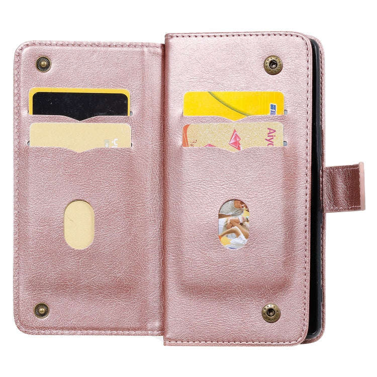 For Sony Xpeira 5 Multifunctional Magnetic Copper Buckle Horizontal Flip Solid Color Leather Case...