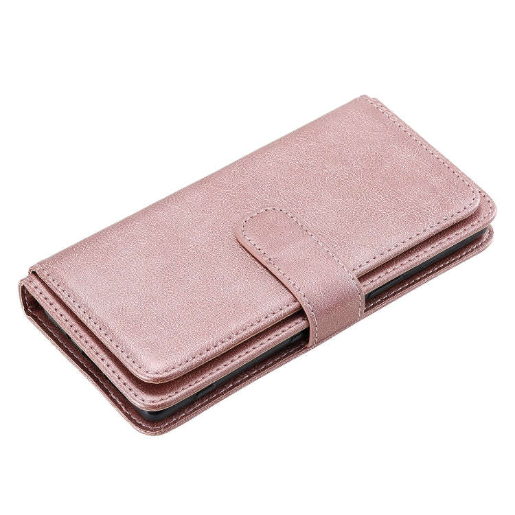For Sony Xpeira 5 Multifunctional Magnetic Copper Buckle Horizontal Flip Solid Color Leather Case...