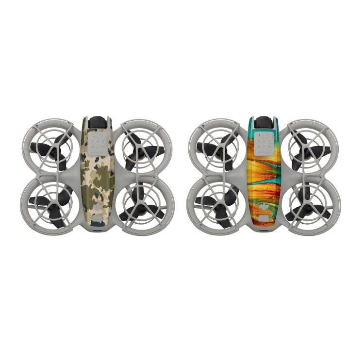 For DJI Neo 2pcs Combo Drone Body Protective Stickers(Desert Camo + Painting)