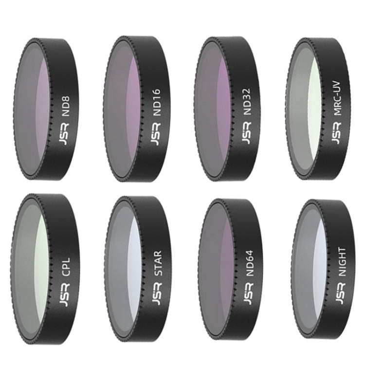 For DJI Neo JSR KB Series Drone Lens Filter, Filter:8 in 1 CPL UV ND Mixed