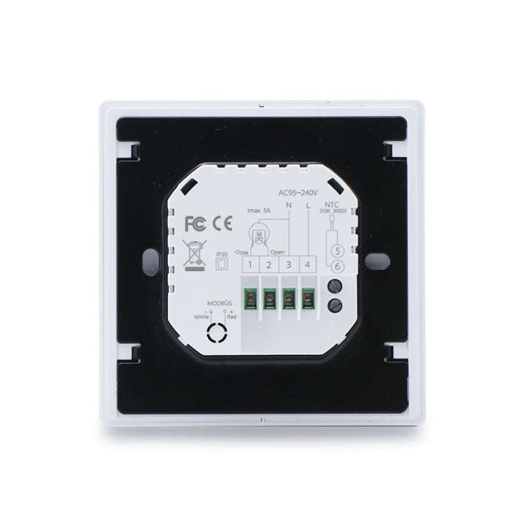 BHT-009GALW-MT Water Heating WiFi Smart Home LED Thermostat with Matter(Black)