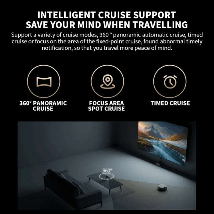 Original Xiaomi Smart Camera C700 4K 360 Viewing Angle Full-Color Night Vision AI Camera, Plug:US...