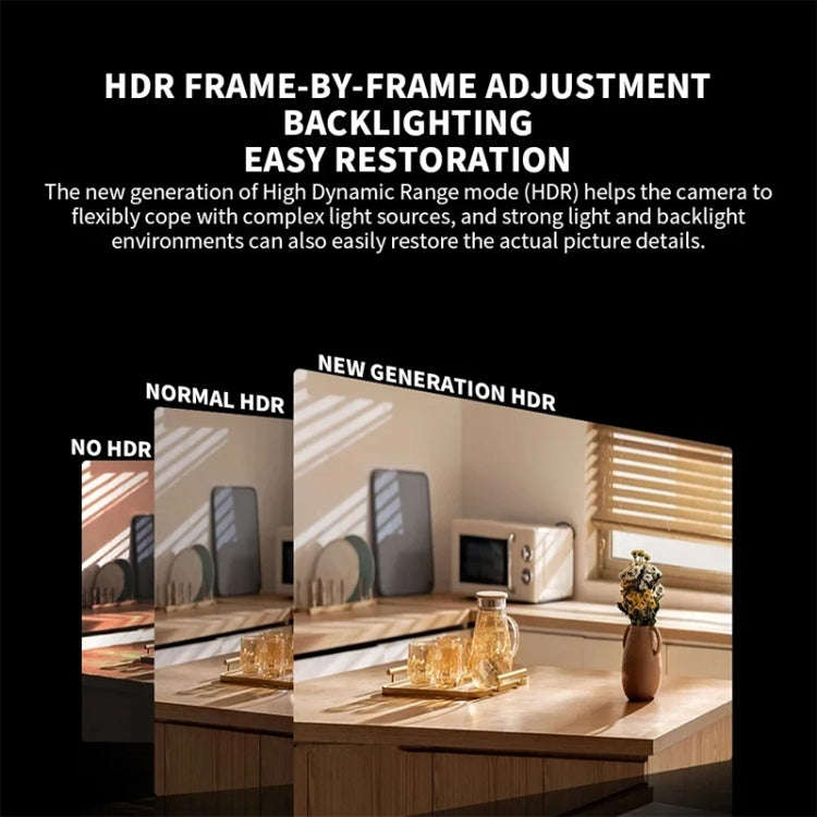 Original Xiaomi Smart Camera C700 4K 360 Viewing Angle Full-Color Night Vision AI Camera, Plug:US...
