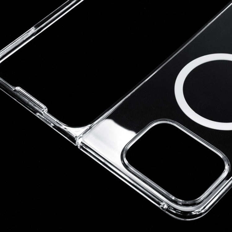 For Google Pixel 9 Pro Fold UV Transparent MagSafe PC Shockproof Phone Case
