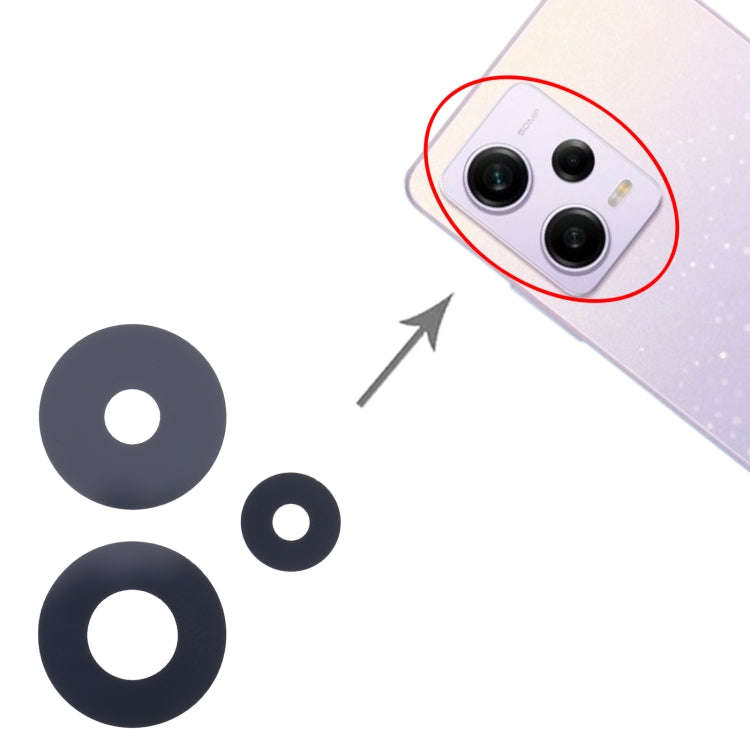 For Xiaomi Redmi Note 13 Pro 5G 10pcs Back Camera Lens