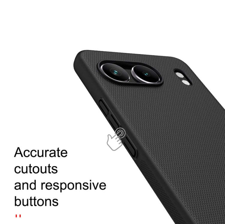 For OnePlus Nord 4 5G NILLKIN Frosted PC Phone Case(Black)