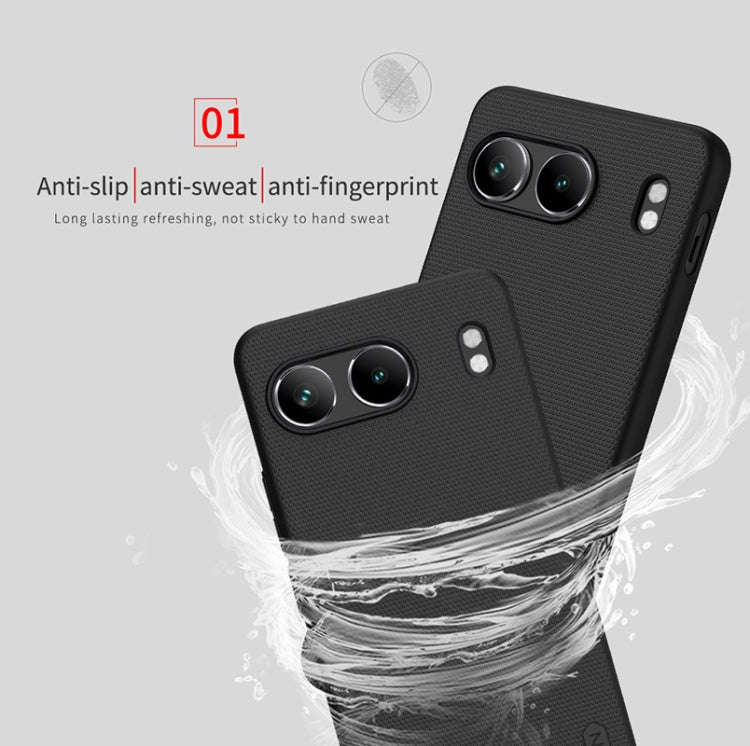 For OnePlus Nord 4 5G NILLKIN Frosted PC Phone Case(Black)