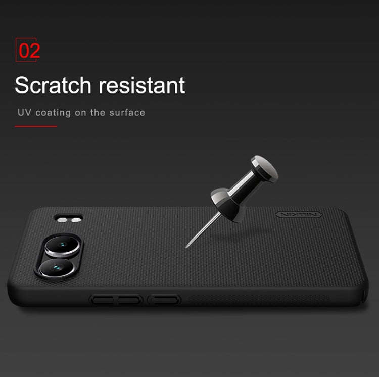 For OnePlus Nord 4 5G NILLKIN Frosted PC Phone Case(Black)