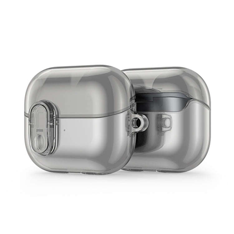 For Samsung Galaxy Buds3 / 3 Pro DUX DUCIS SECI Series Earbuds Box Protective Case(Clear Black)