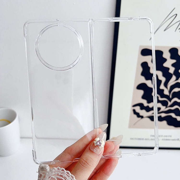 For Huawei Mate X5 Integrated PC Clean Shockproof Phone Case(Transparent)
