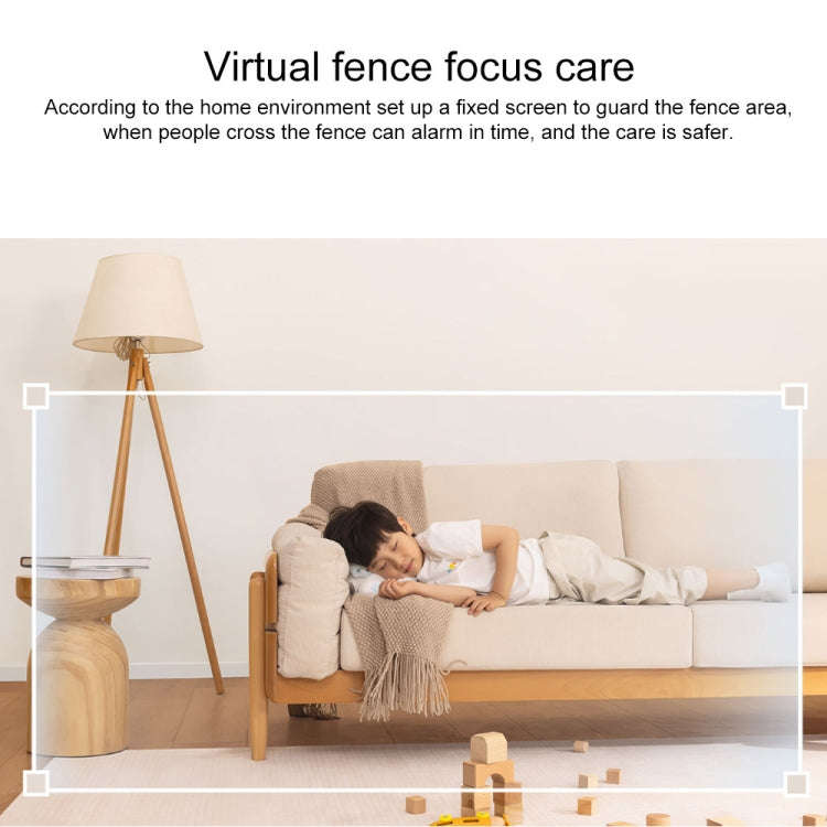 Original Xiaomi Smart Camera C500 Dual Lens Edition 4MP Support AI Detection, US Plug(White)