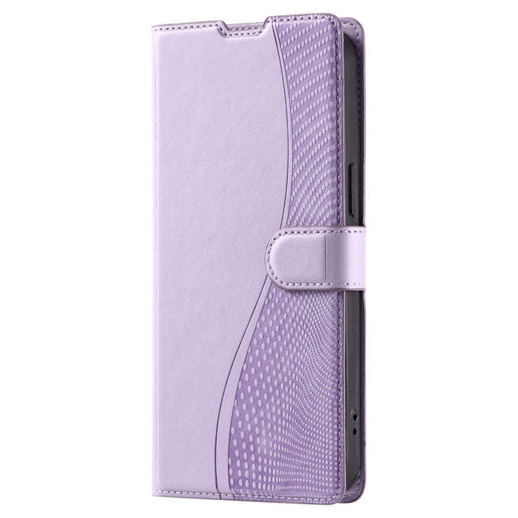 For Google Pixel 7 Voltage Ultra-thin Dot Leather Phone Case(Purple)