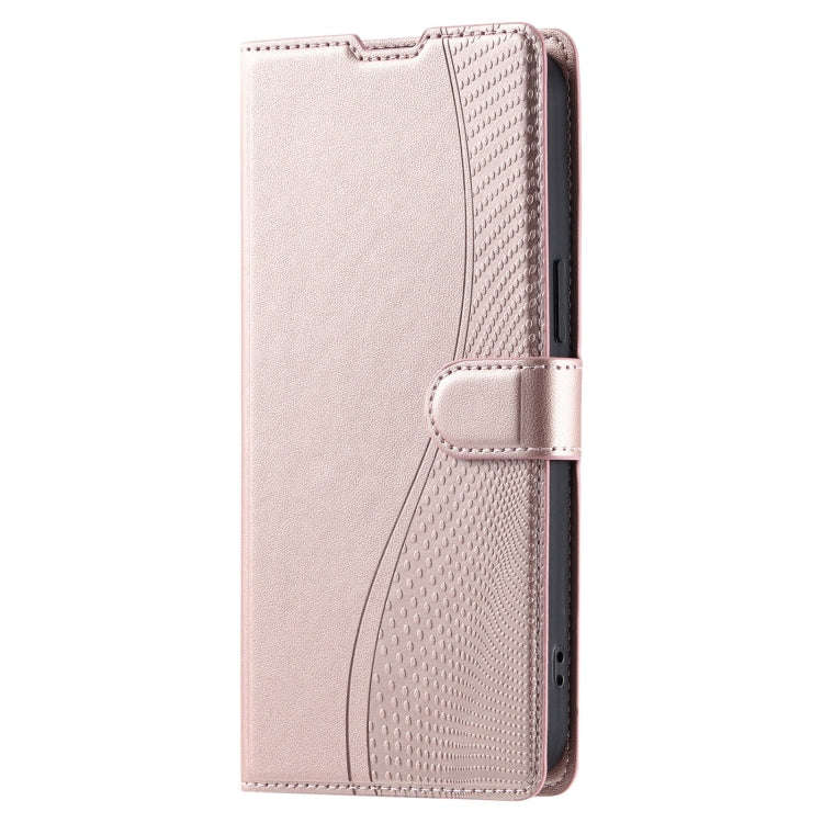 For Google Pixel 7 Voltage Ultra-thin Dot Leather Phone Case(Rose Gold)