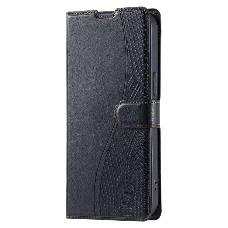 For Google Pixel 7 Voltage Ultra-thin Dot Leather Phone Case(Black)