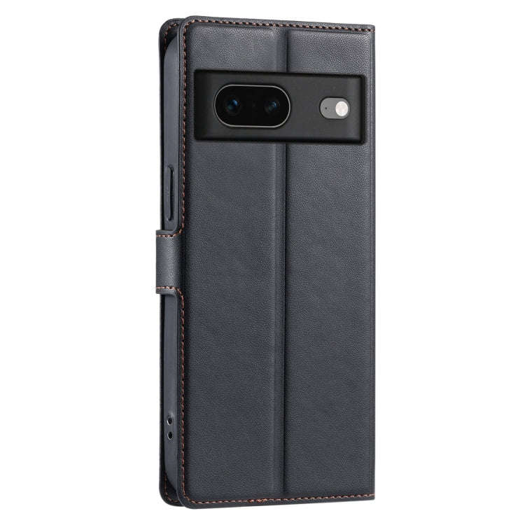 For Google Pixel 7 Voltage Ultra-thin Dot Leather Phone Case(Black)