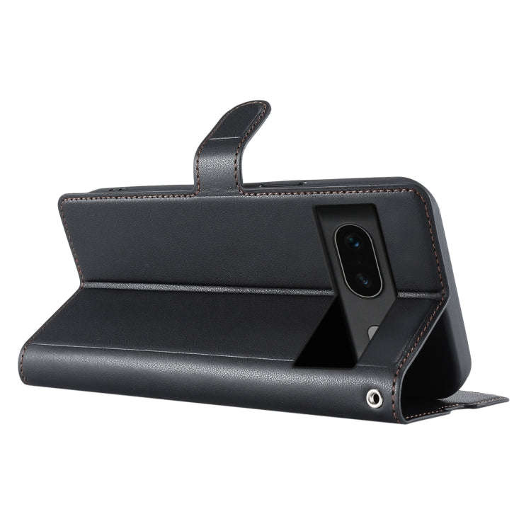 For Google Pixel 7 Voltage Ultra-thin Dot Leather Phone Case(Black)