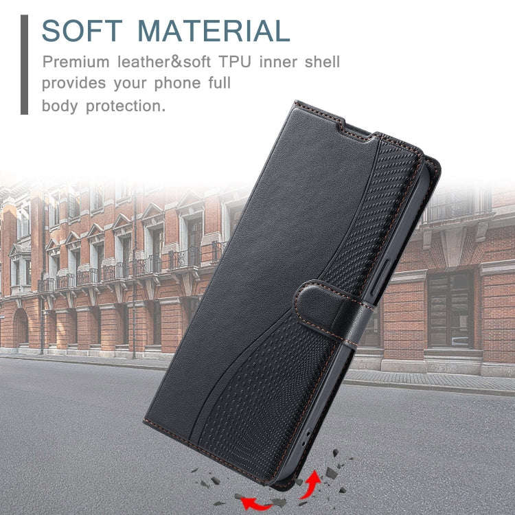 For Google Pixel 7 Voltage Ultra-thin Dot Leather Phone Case(Black)