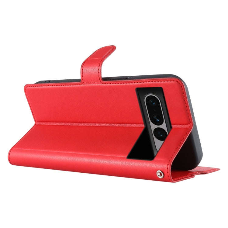 For Google Pixel 7 Pro Voltage Ultra-thin Dot Leather Phone Case(Red)