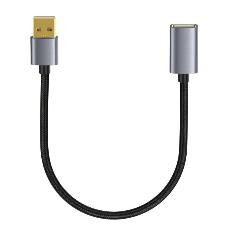 USB2.0 A Male to A Female Extension Data Charging Cable, Length:0.3m