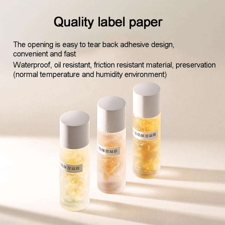 Original Xiaomi Mijia 3 Rolls/Pack Label Printer Label Paper, Specification: 15mm x 4m