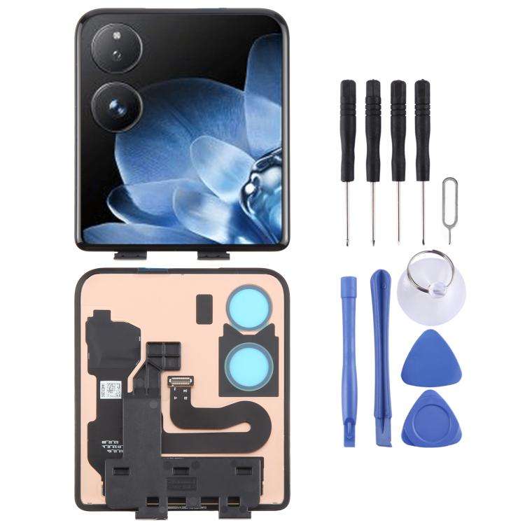 For Xiaomi Mix Flip Original LCD Secondary Screen with Digitizer Full Assembly