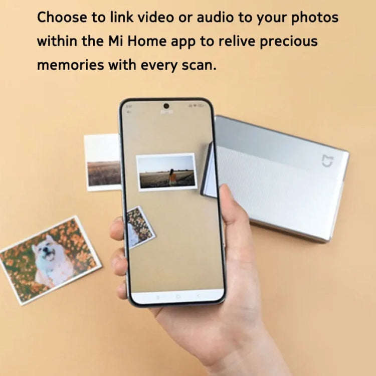 Original Xiaomi Mijia 1S Portable Pocket Photo Printer(White)